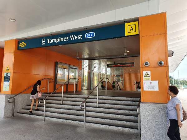 Tampine West MRT Exit A